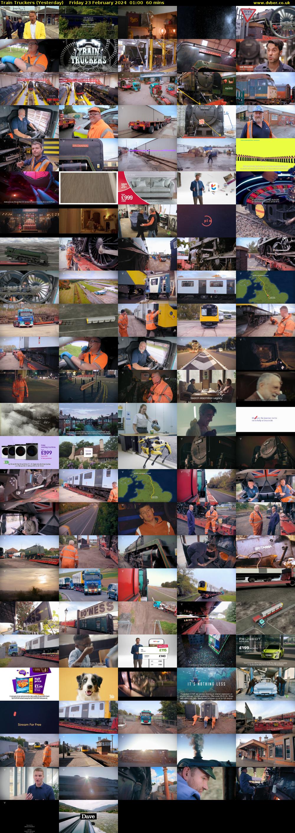 Train Truckers (Yesterday) Friday 23 February 2024 01:00 - 02:00