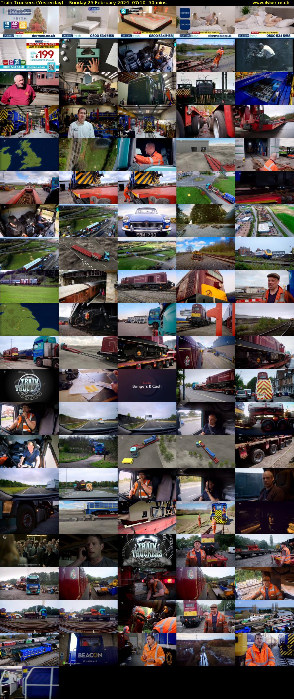 Train Truckers (Yesterday) Sunday 25 February 2024 07:10 - 08:00