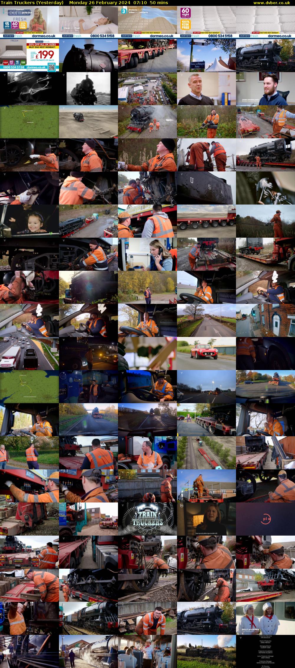 Train Truckers (Yesterday) Monday 26 February 2024 07:10 - 08:00