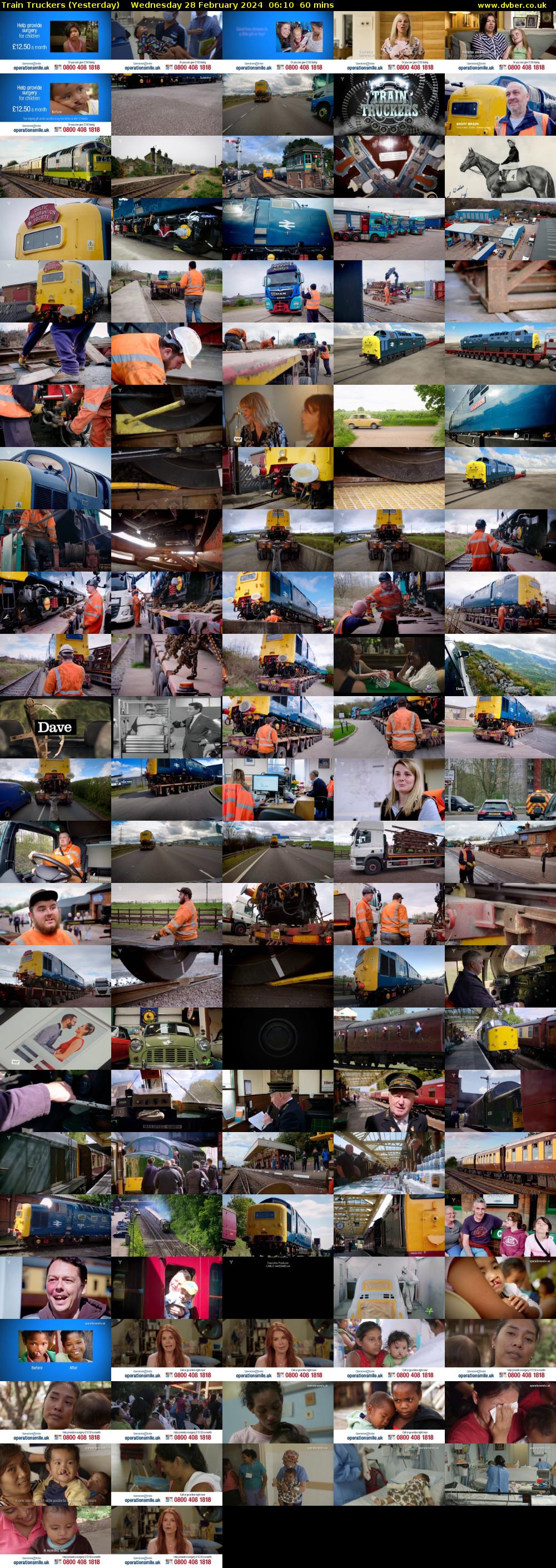 Train Truckers (Yesterday) Wednesday 28 February 2024 06:10 - 07:10