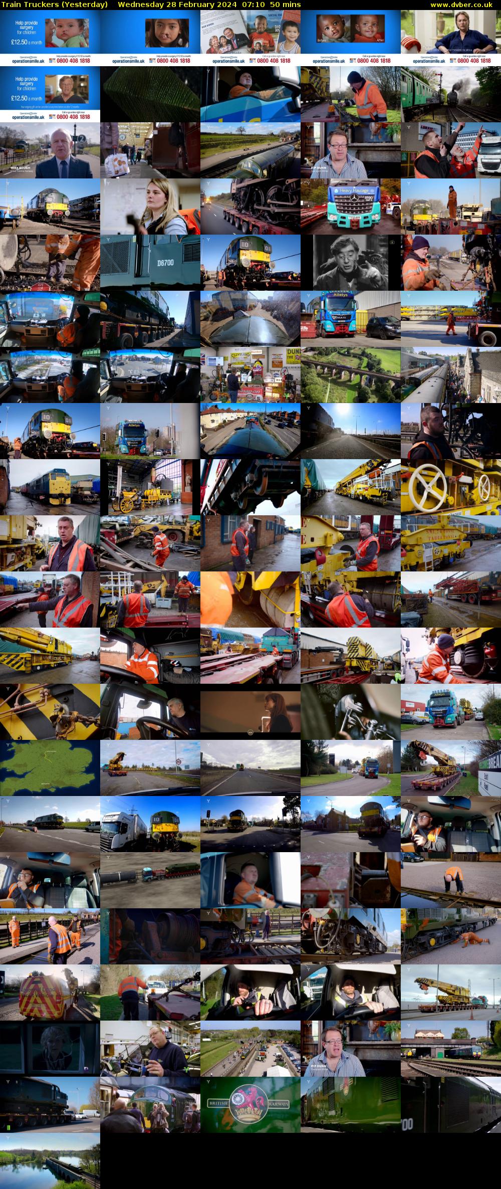 Train Truckers (Yesterday) Wednesday 28 February 2024 07:10 - 08:00