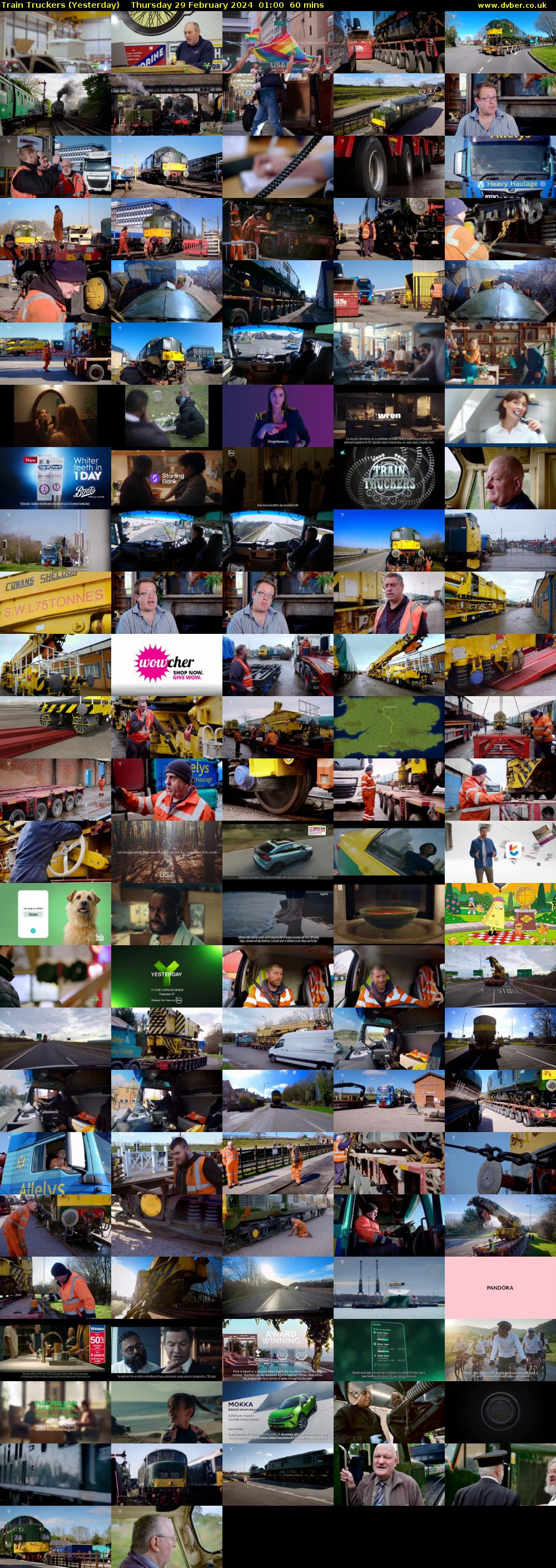 Train Truckers (Yesterday) Thursday 29 February 2024 01:00 - 02:00