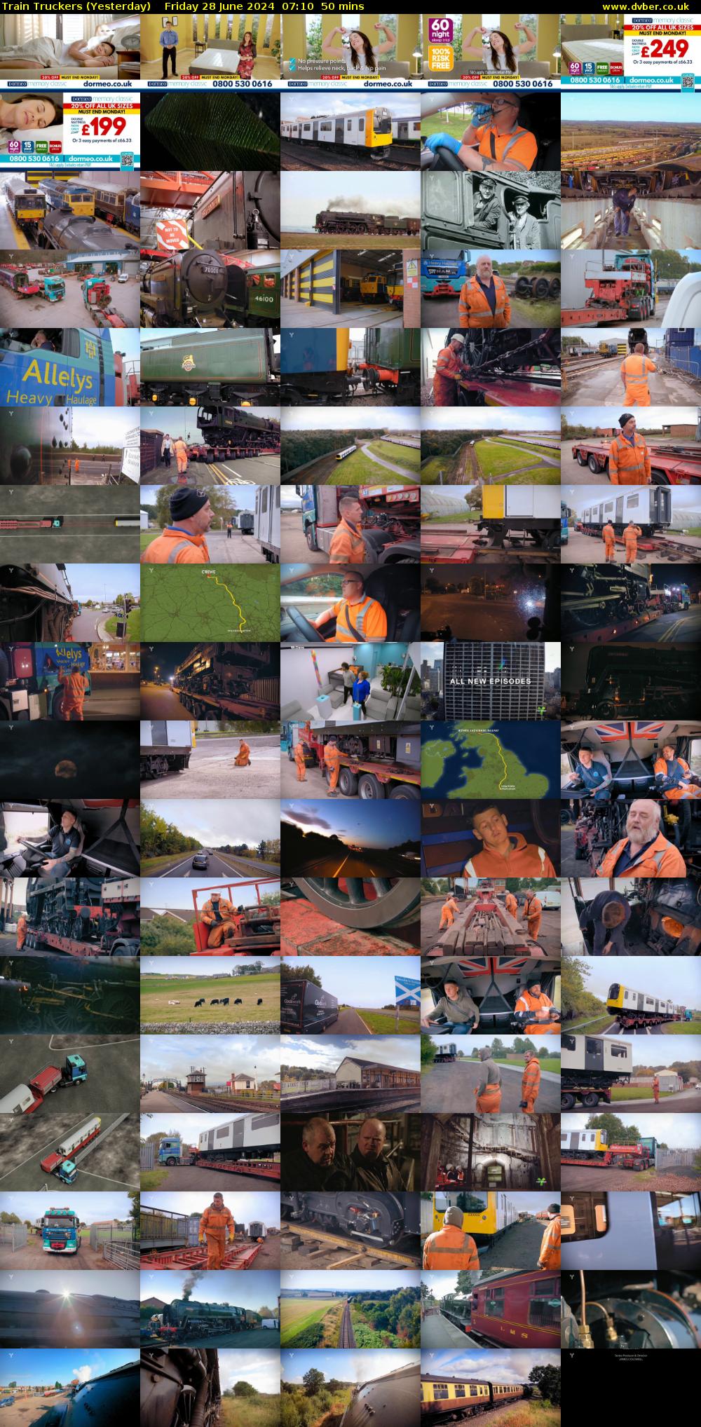Train Truckers (Yesterday) Friday 28 June 2024 07:10 - 08:00