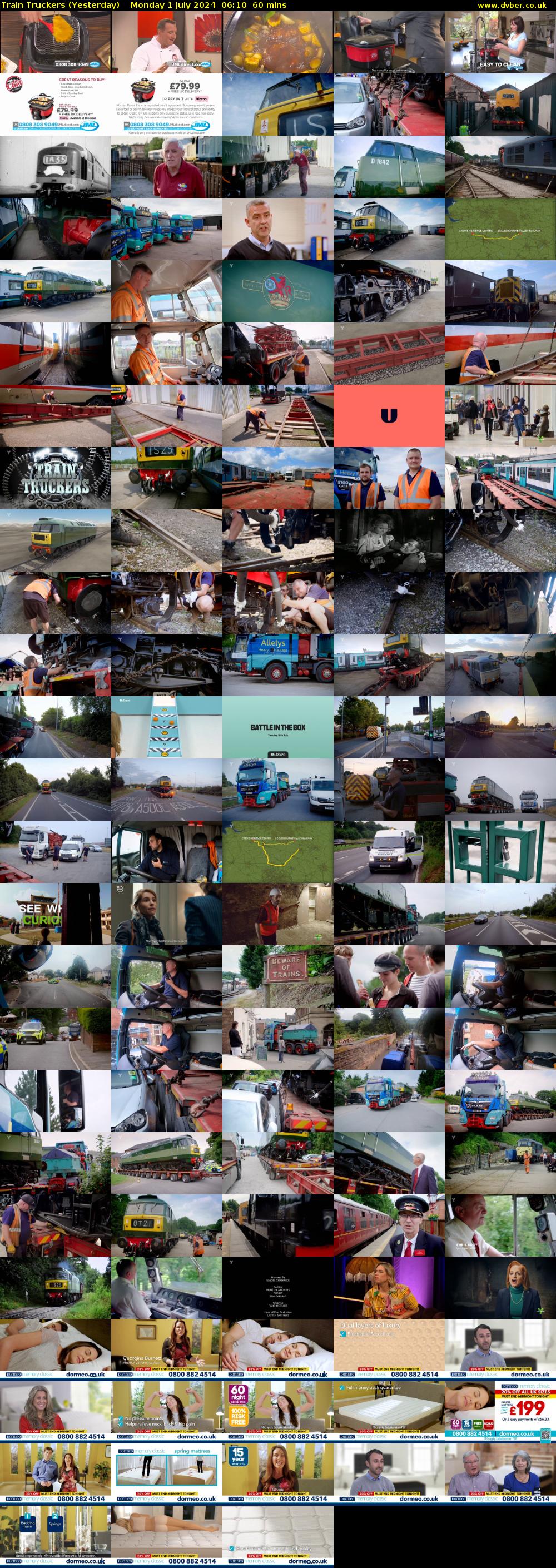 Train Truckers (Yesterday) Monday 1 July 2024 06:10 - 07:10