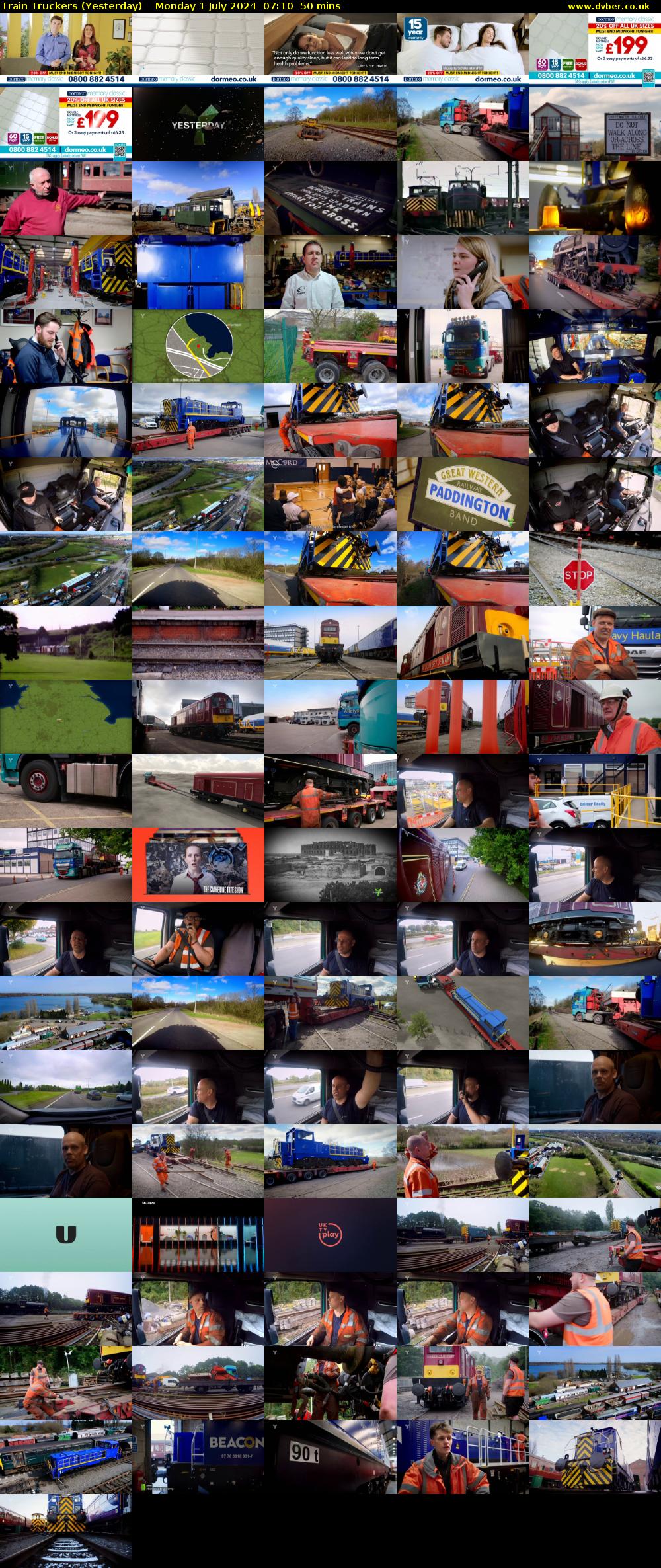 Train Truckers (Yesterday) Monday 1 July 2024 07:10 - 08:00