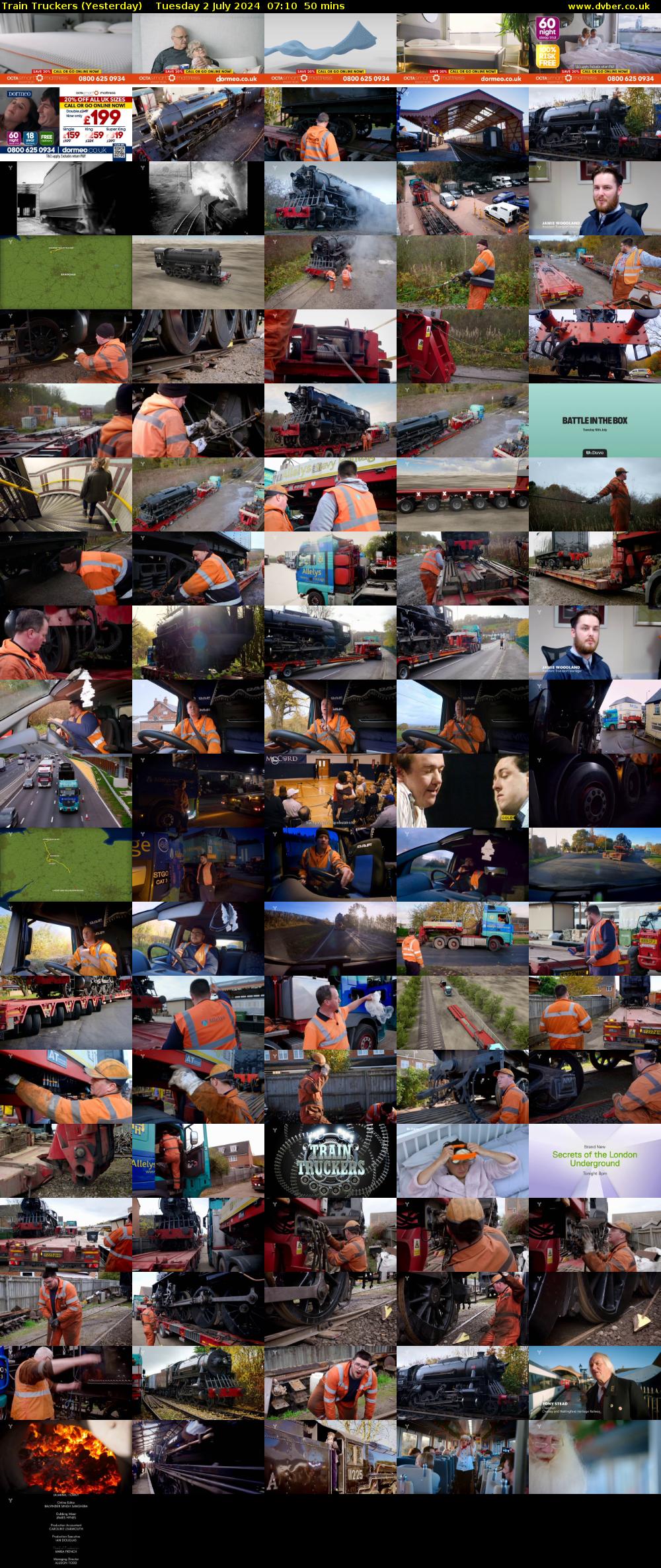 Train Truckers (Yesterday) Tuesday 2 July 2024 07:10 - 08:00