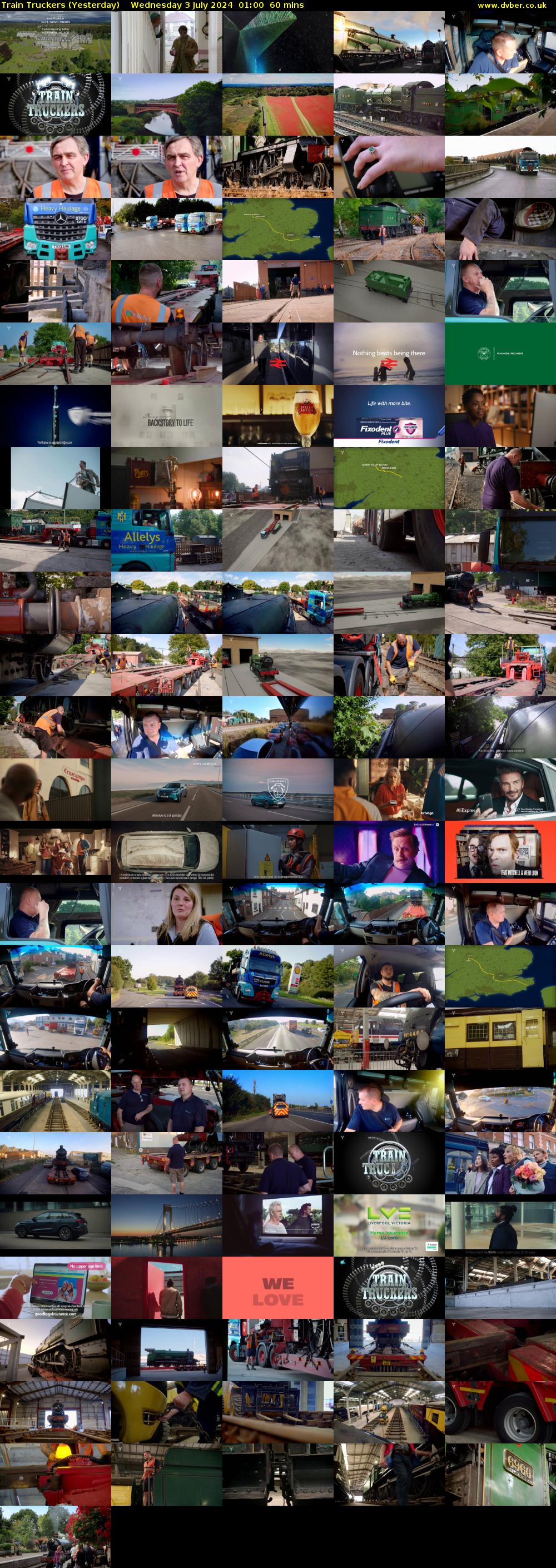 Train Truckers (Yesterday) Wednesday 3 July 2024 01:00 - 02:00