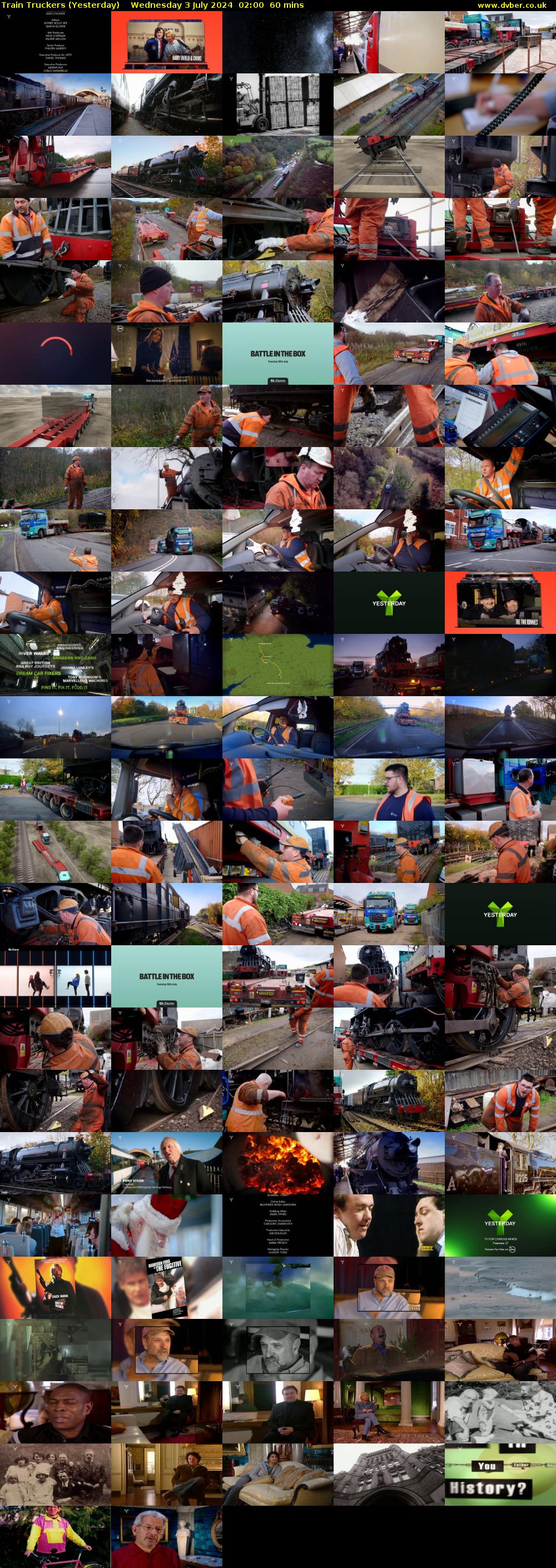 Train Truckers (Yesterday) Wednesday 3 July 2024 02:00 - 03:00