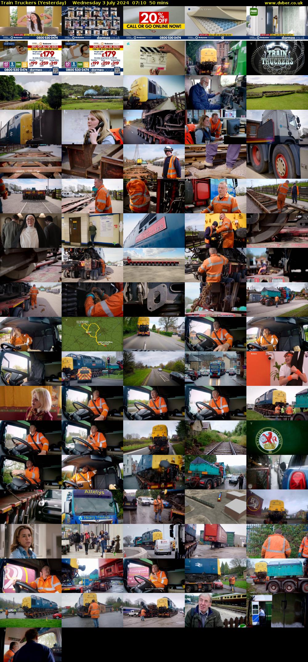 Train Truckers (Yesterday) Wednesday 3 July 2024 07:10 - 08:00