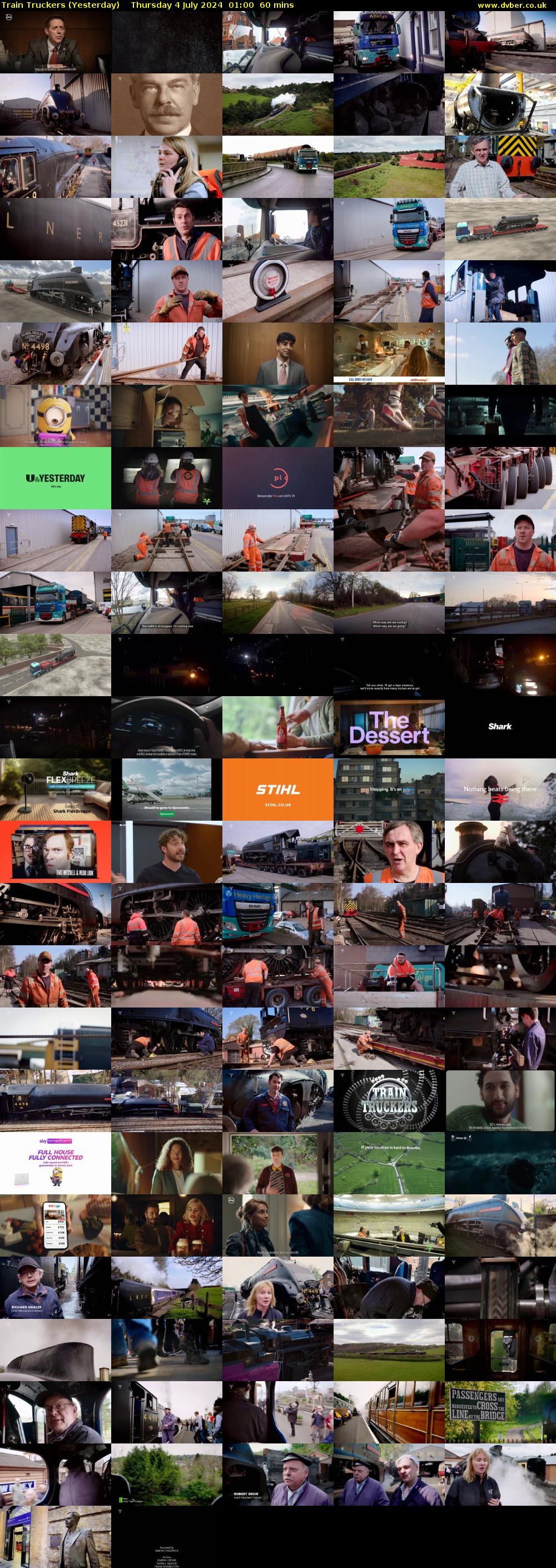 Train Truckers (Yesterday) Thursday 4 July 2024 01:00 - 02:00