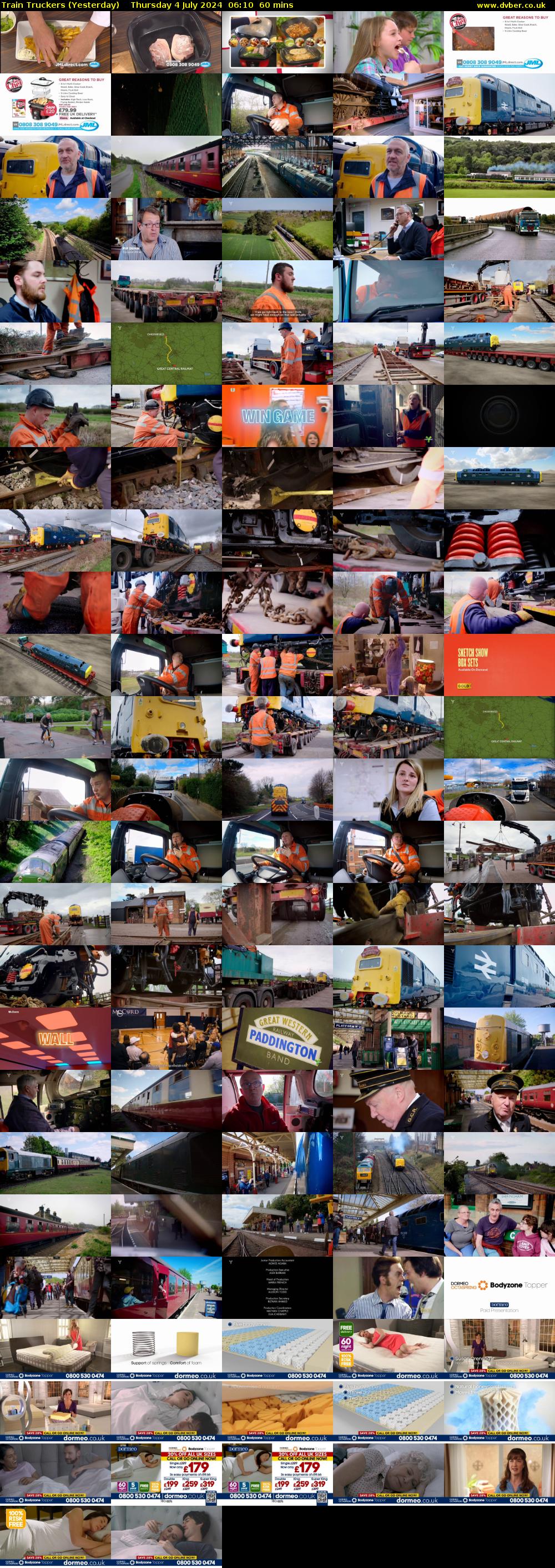 Train Truckers (Yesterday) Thursday 4 July 2024 06:10 - 07:10