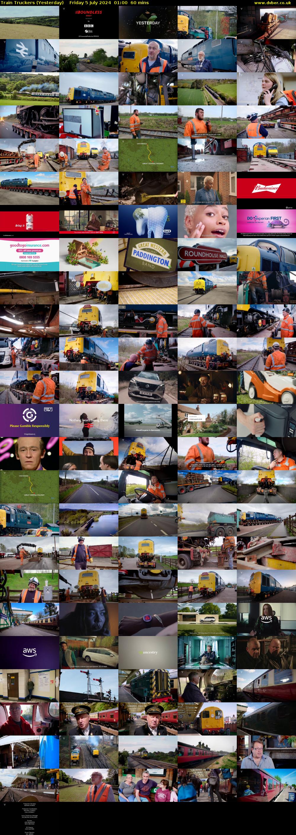 Train Truckers (Yesterday) Friday 5 July 2024 01:00 - 02:00