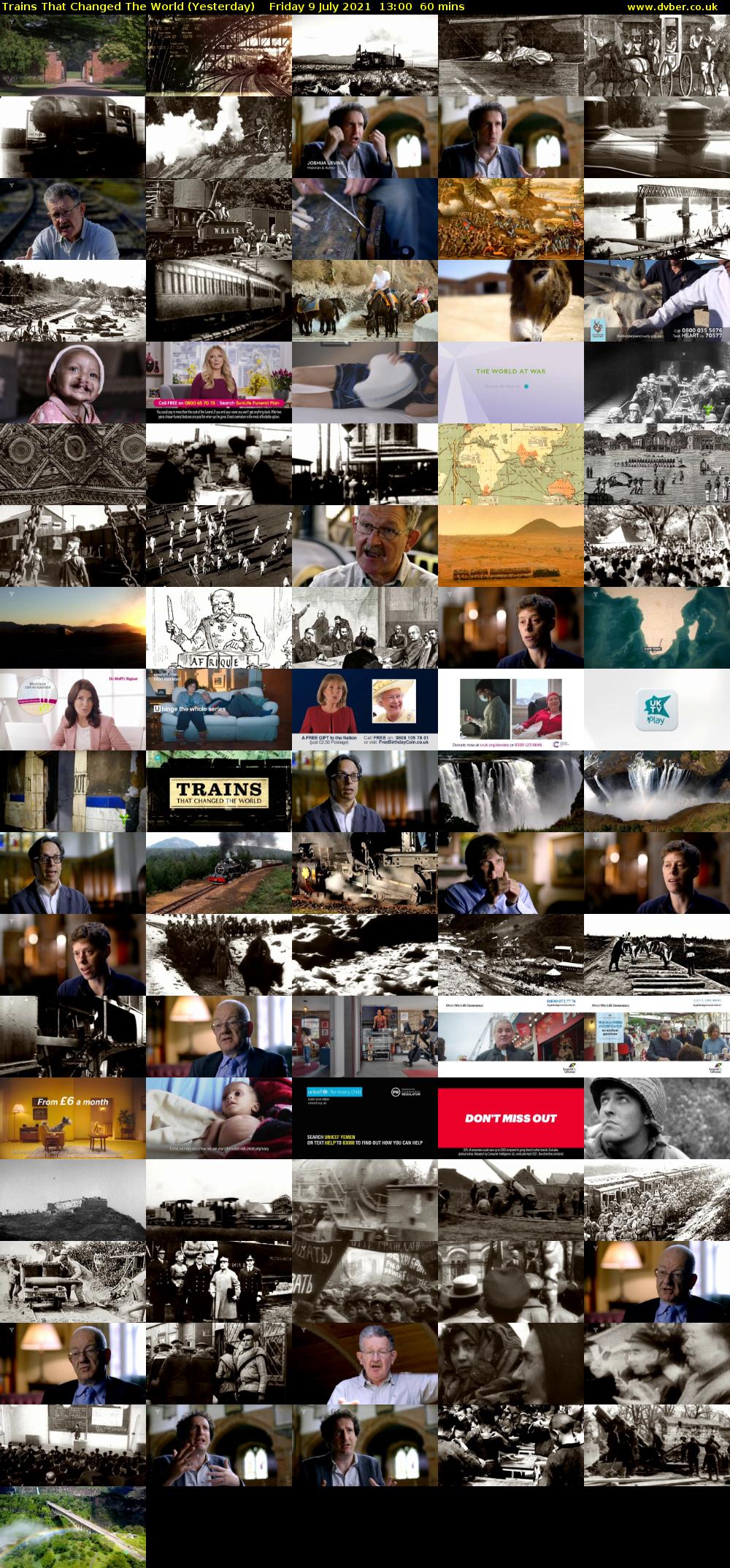 Trains That Changed The World (Yesterday) Friday 9 July 2021 13:00 - 14:00