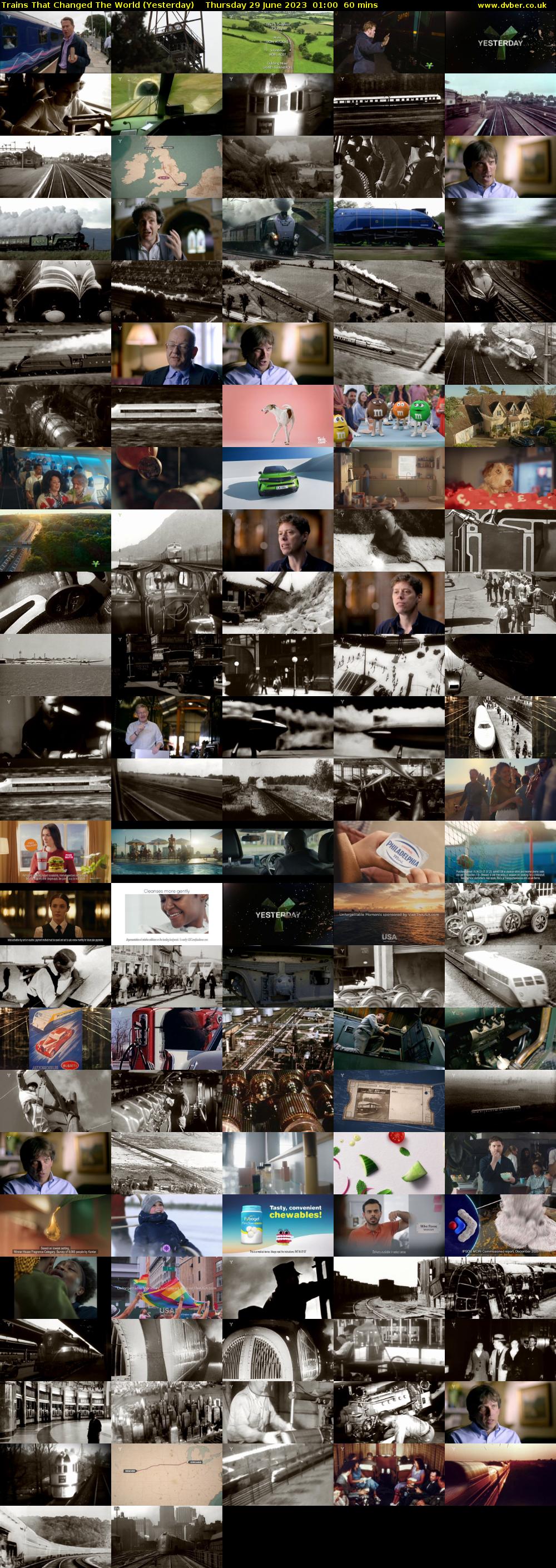 Trains That Changed The World (Yesterday) Thursday 29 June 2023 01:00 - 02:00