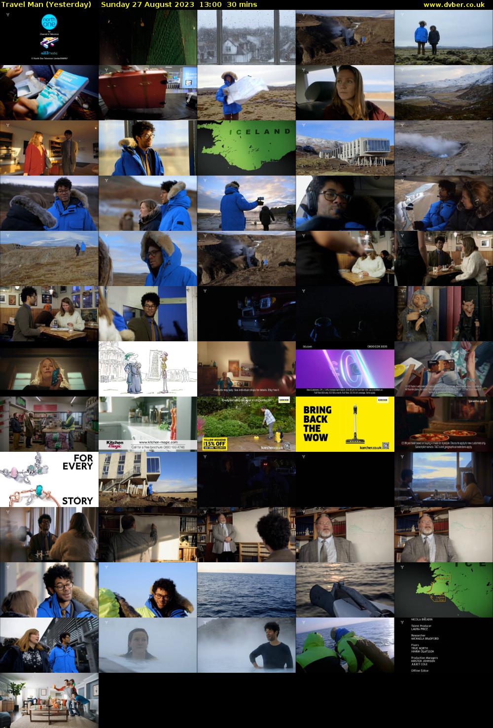 Travel Man (Yesterday) Sunday 27 August 2023 13:00 - 13:30