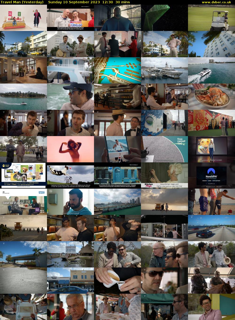 Travel Man (Yesterday) Sunday 10 September 2023 12:30 - 13:00