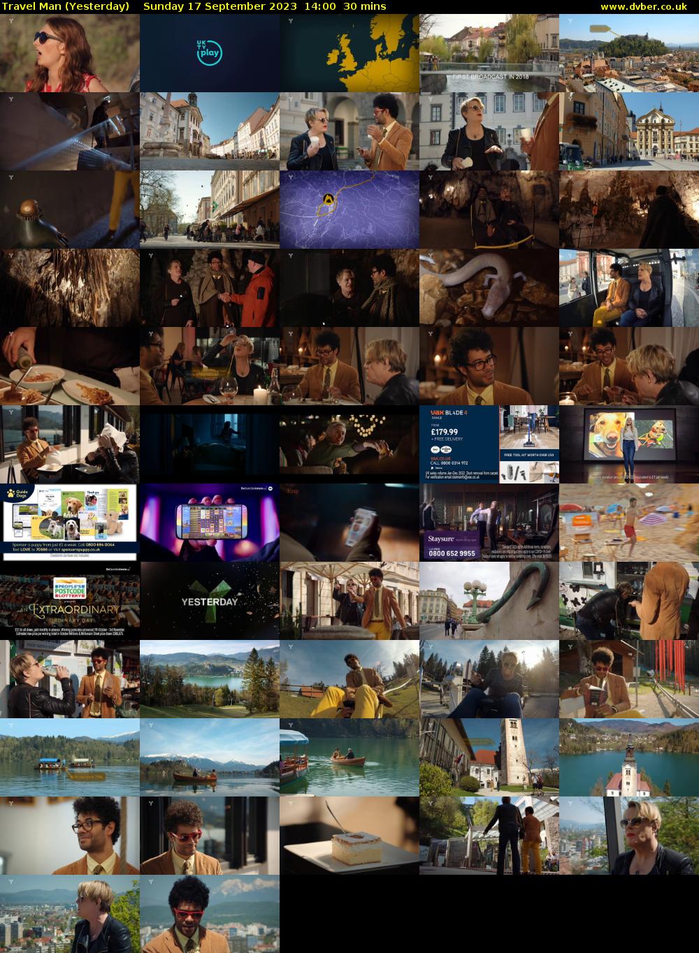 Travel Man (Yesterday) Sunday 17 September 2023 14:00 - 14:30