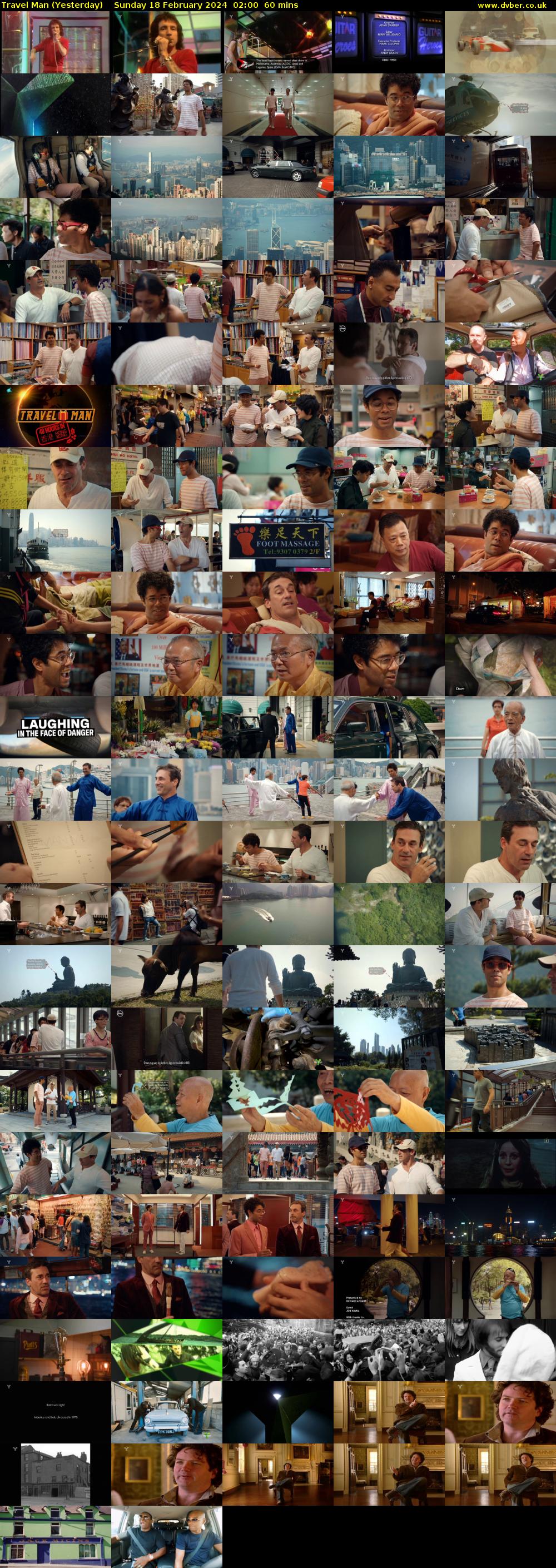 Travel Man (Yesterday) Sunday 18 February 2024 02:00 - 03:00