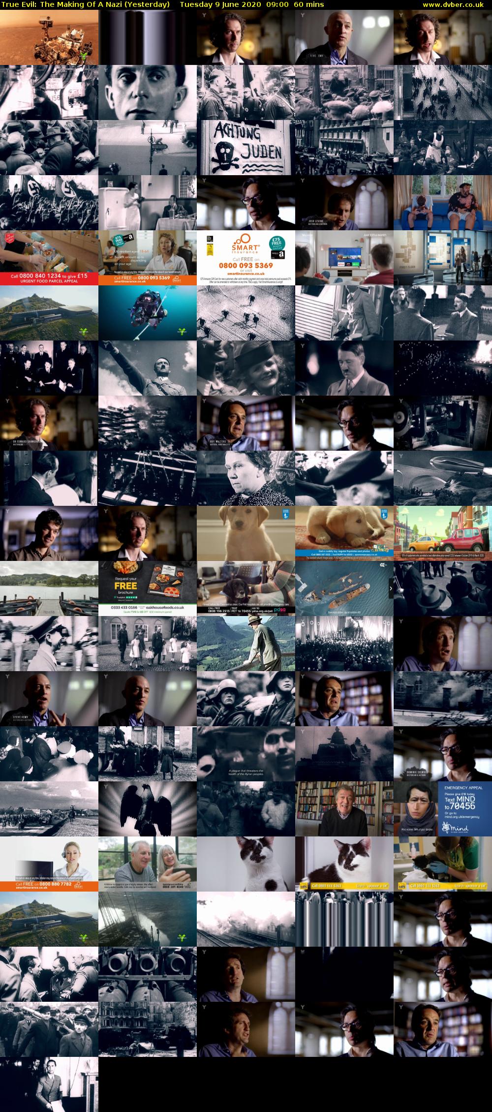True Evil: The Making Of A Nazi (Yesterday) Tuesday 9 June 2020 09:00 - 10:00