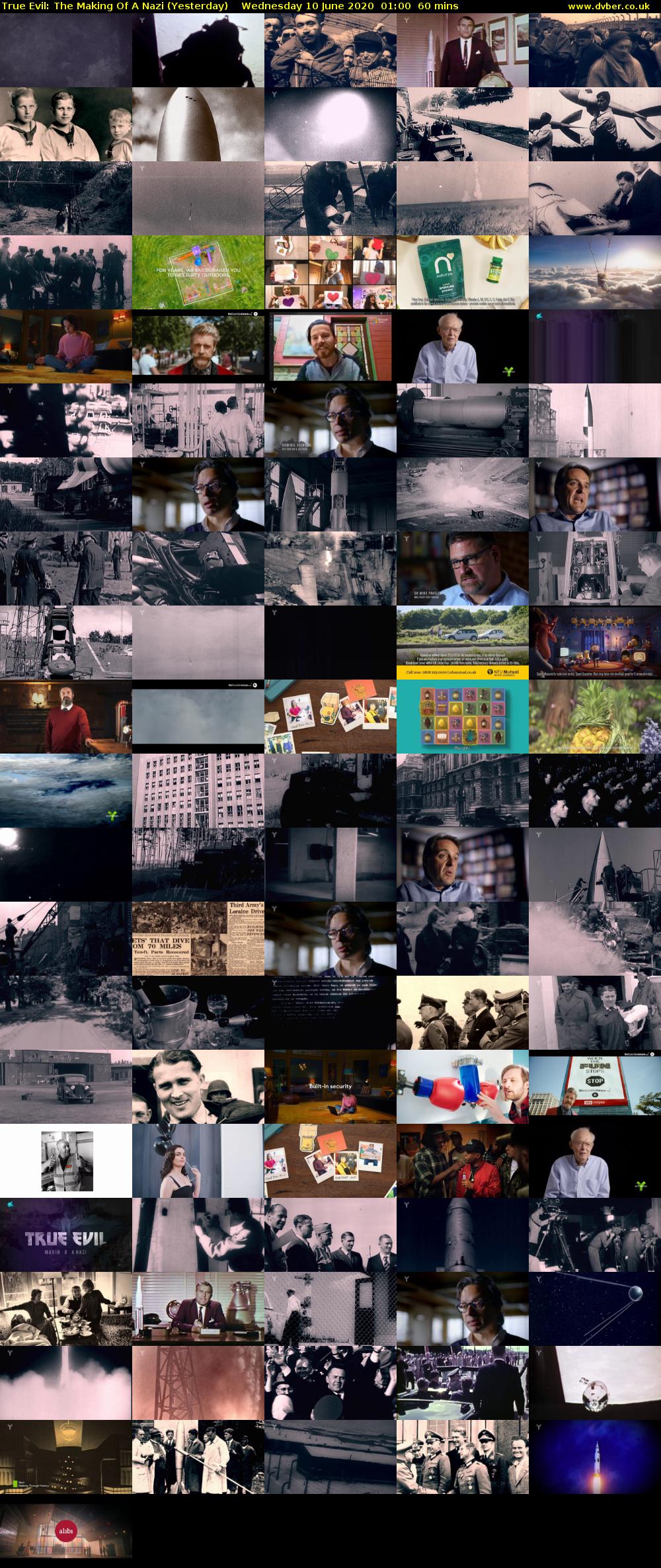 True Evil: The Making Of A Nazi (Yesterday) Wednesday 10 June 2020 01:00 - 02:00