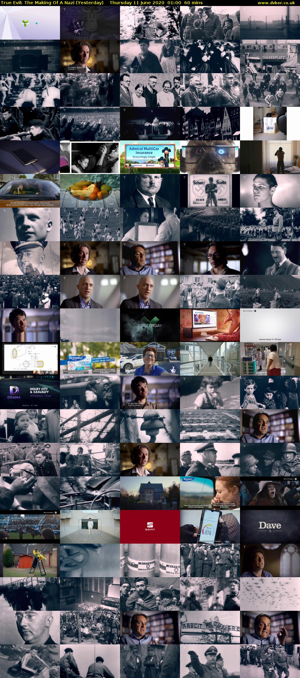 True Evil: The Making Of A Nazi (Yesterday) Thursday 11 June 2020 01:00 - 02:00