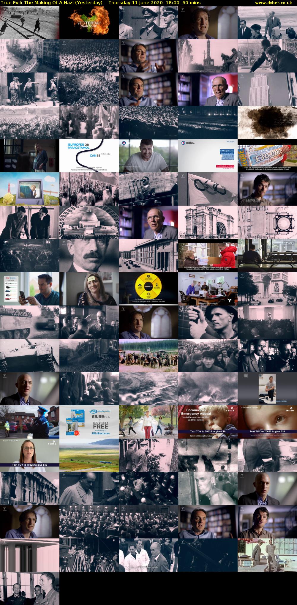 True Evil: The Making Of A Nazi (Yesterday) Thursday 11 June 2020 18:00 - 19:00