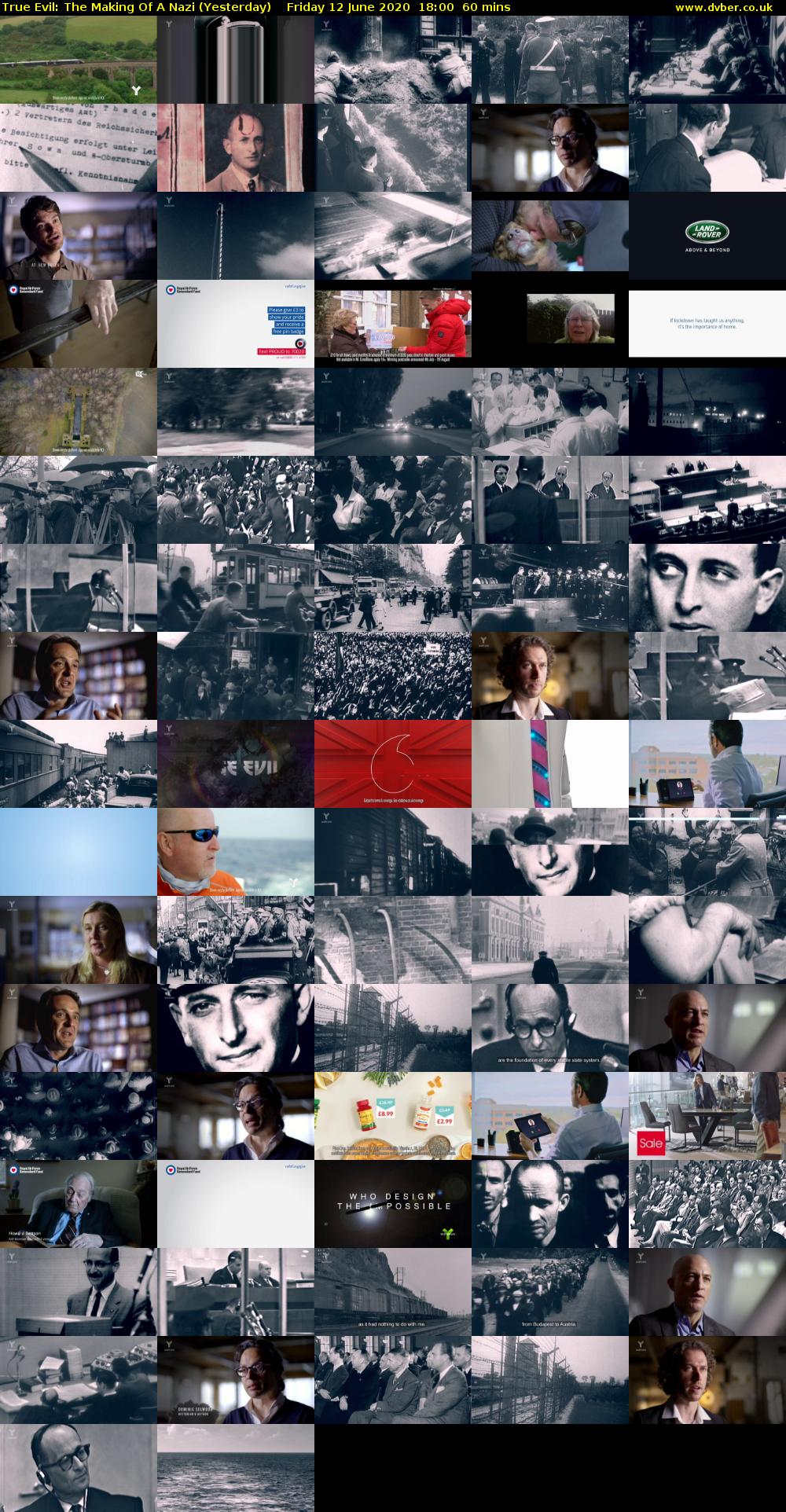 True Evil: The Making Of A Nazi (Yesterday) Friday 12 June 2020 18:00 - 19:00