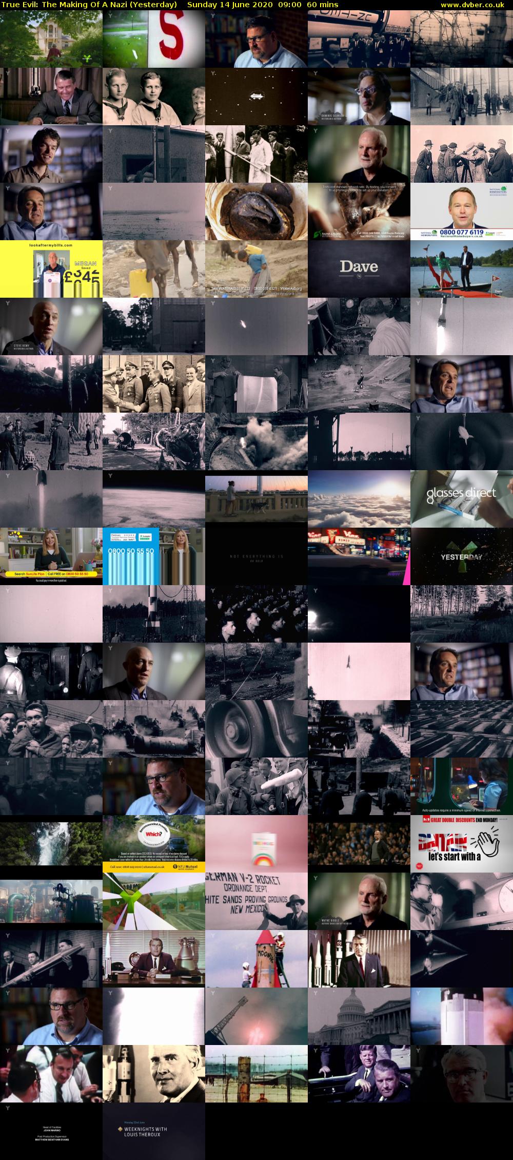 True Evil: The Making Of A Nazi (Yesterday) Sunday 14 June 2020 09:00 - 10:00