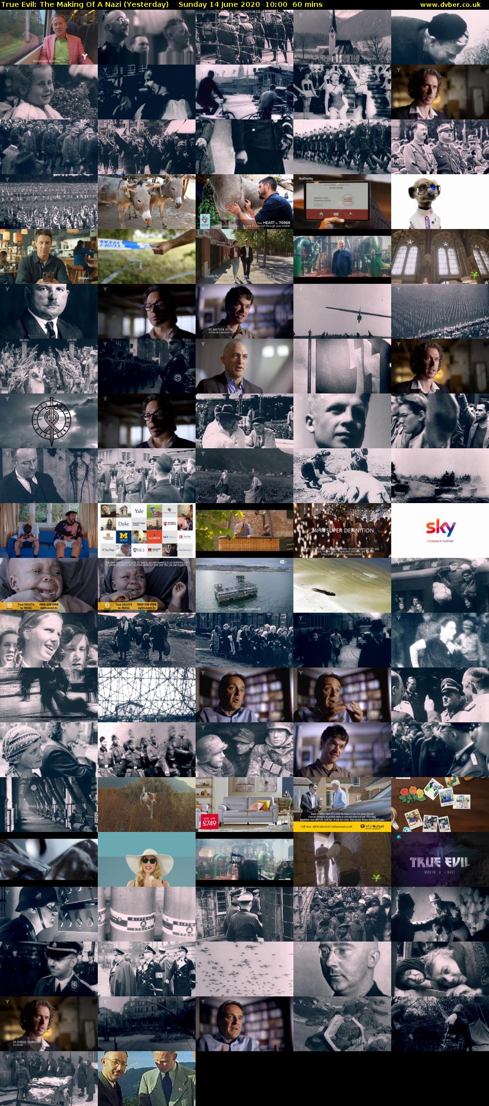 True Evil: The Making Of A Nazi (Yesterday) Sunday 14 June 2020 10:00 - 11:00
