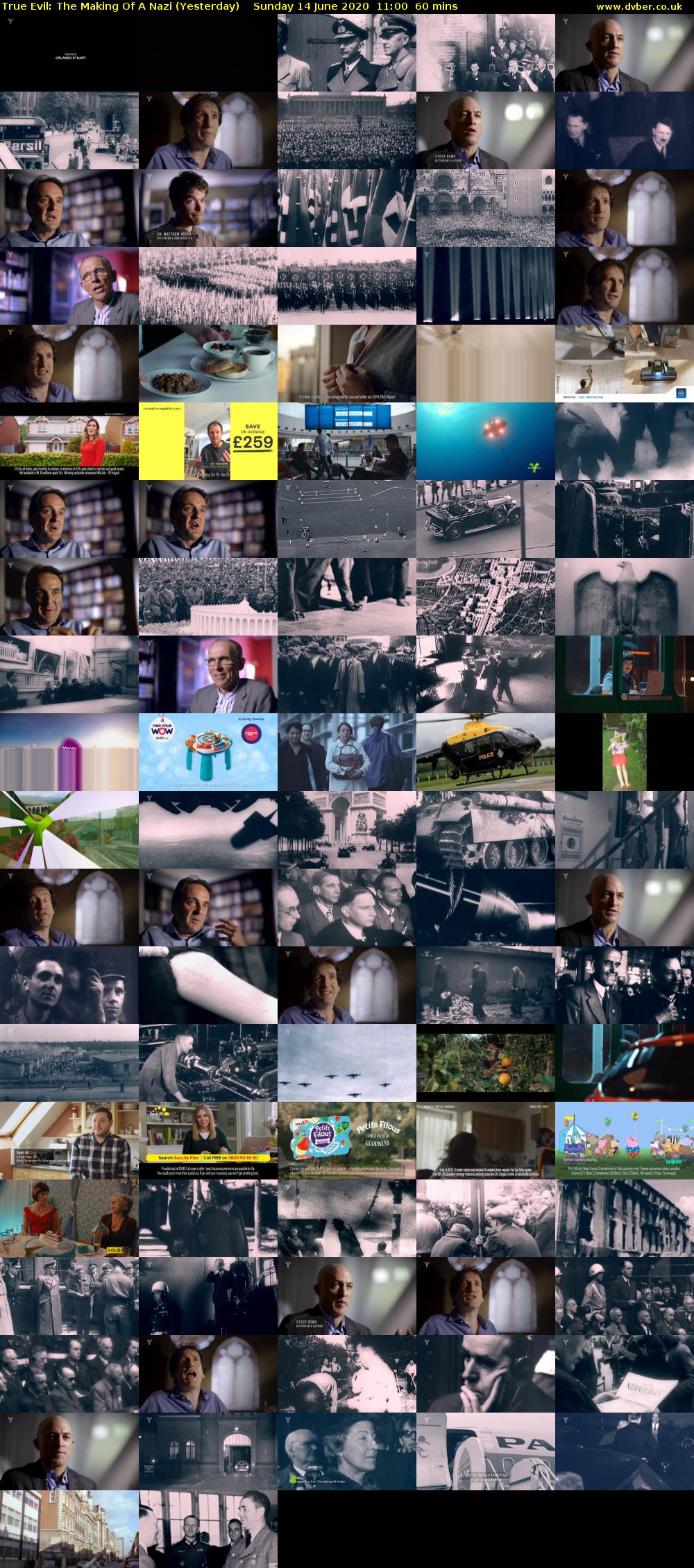True Evil: The Making Of A Nazi (Yesterday) Sunday 14 June 2020 11:00 - 12:00