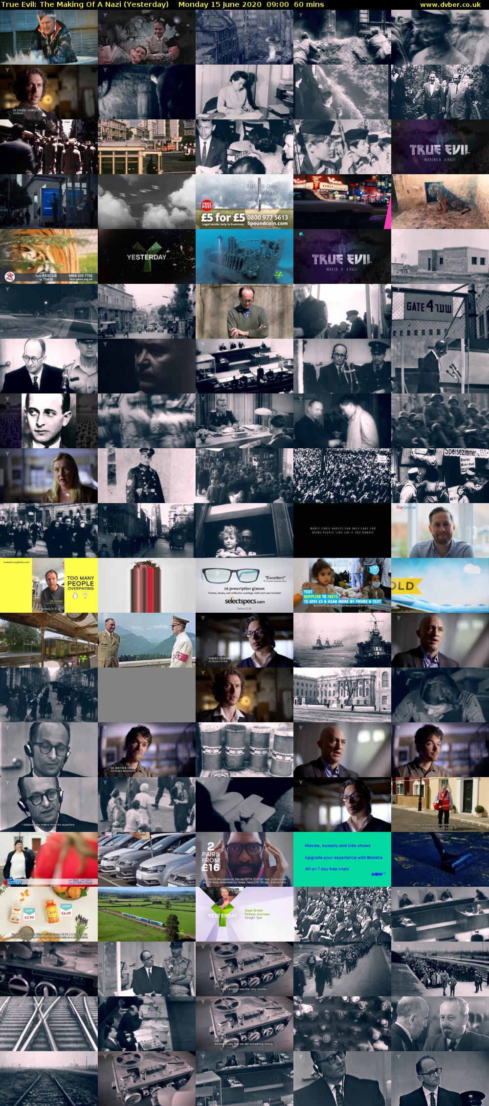 True Evil: The Making Of A Nazi (Yesterday) Monday 15 June 2020 09:00 - 10:00