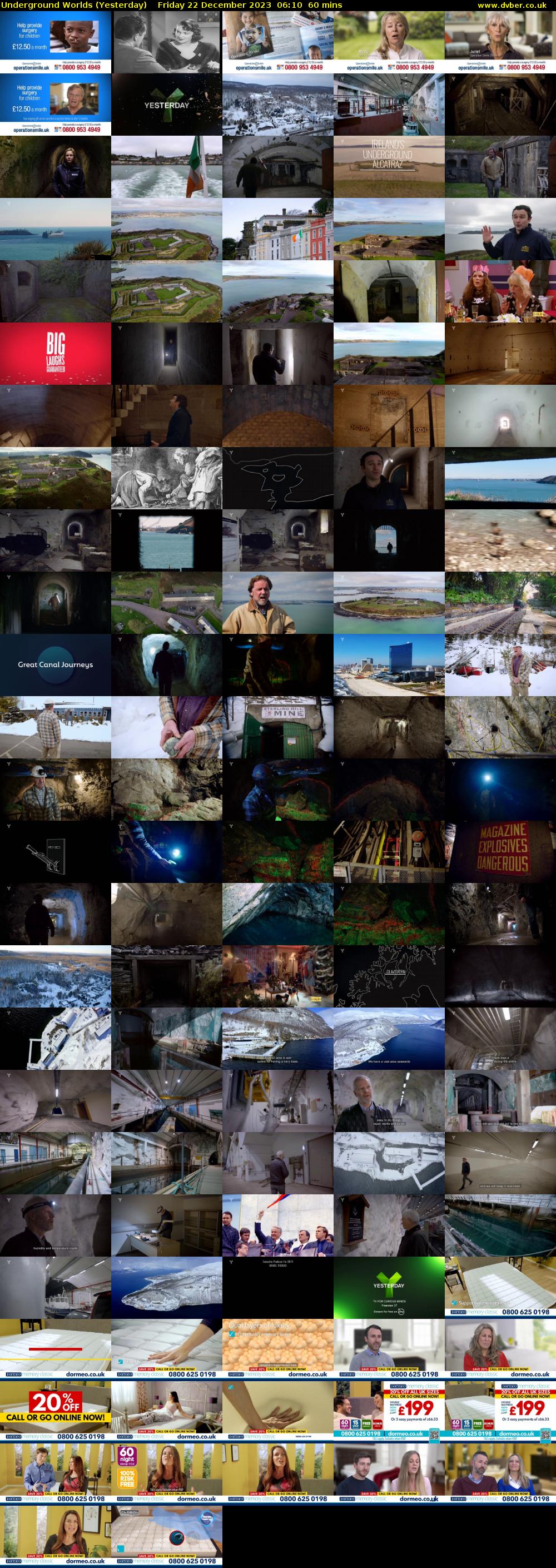 Underground Worlds (Yesterday) Friday 22 December 2023 06:10 - 07:10