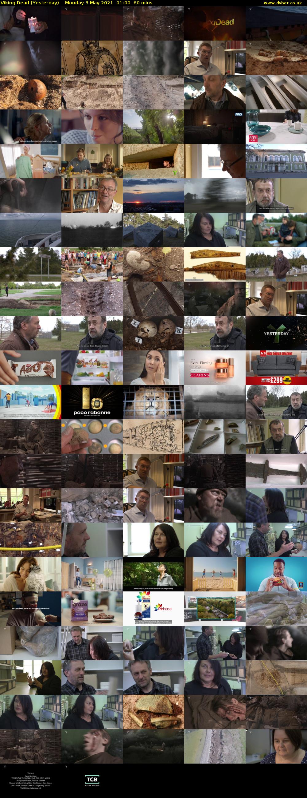 Viking Dead (Yesterday) Monday 3 May 2021 01:00 - 02:00
