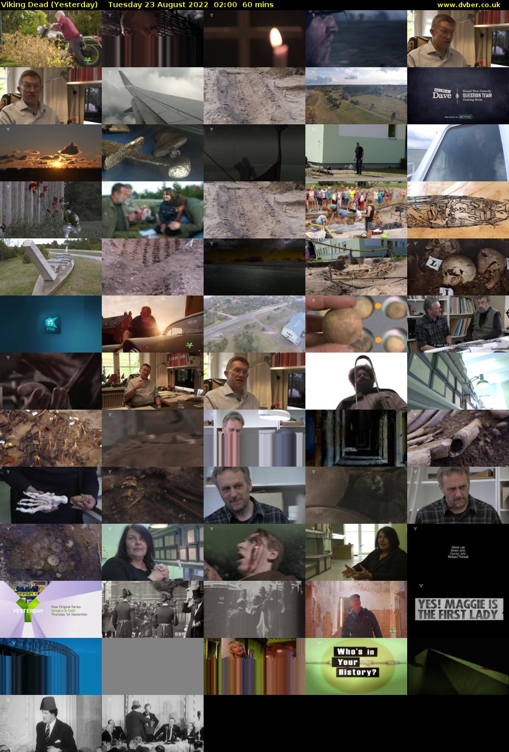 Viking Dead (Yesterday) Tuesday 23 August 2022 02:00 - 03:00