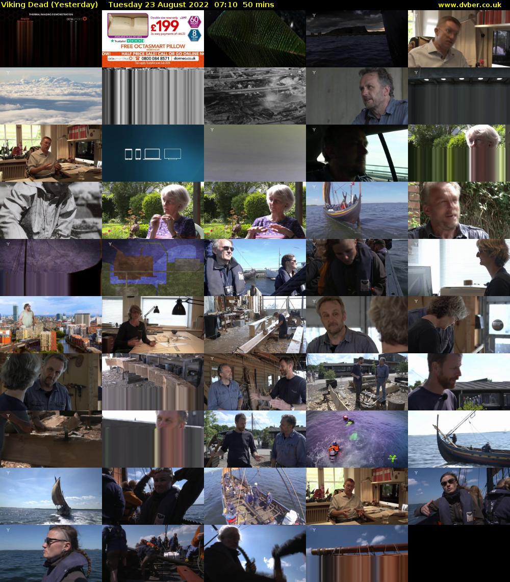 Viking Dead (Yesterday) Tuesday 23 August 2022 07:10 - 08:00