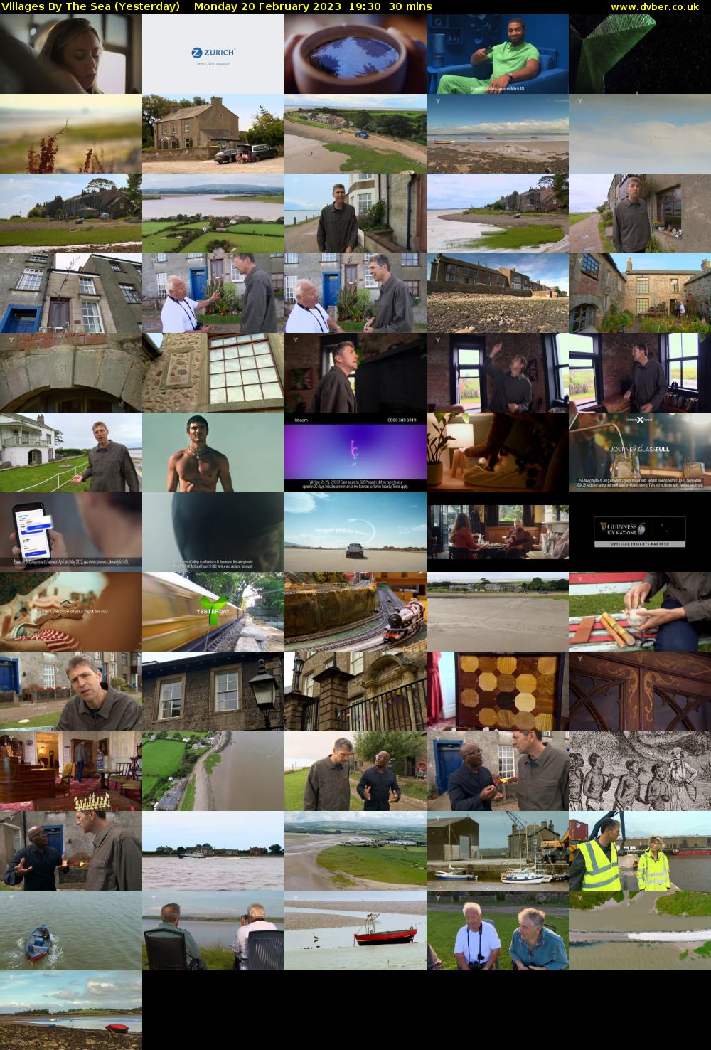 Villages By The Sea (Yesterday) Monday 20 February 2023 19:30 - 20:00
