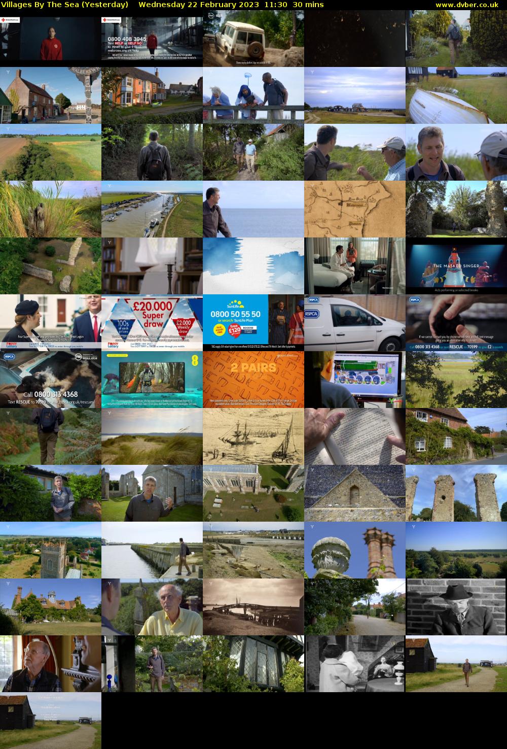 Villages By The Sea (Yesterday) Wednesday 22 February 2023 11:30 - 12:00