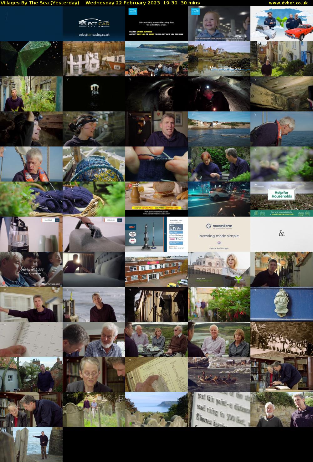 Villages By The Sea (Yesterday) Wednesday 22 February 2023 19:30 - 20:00