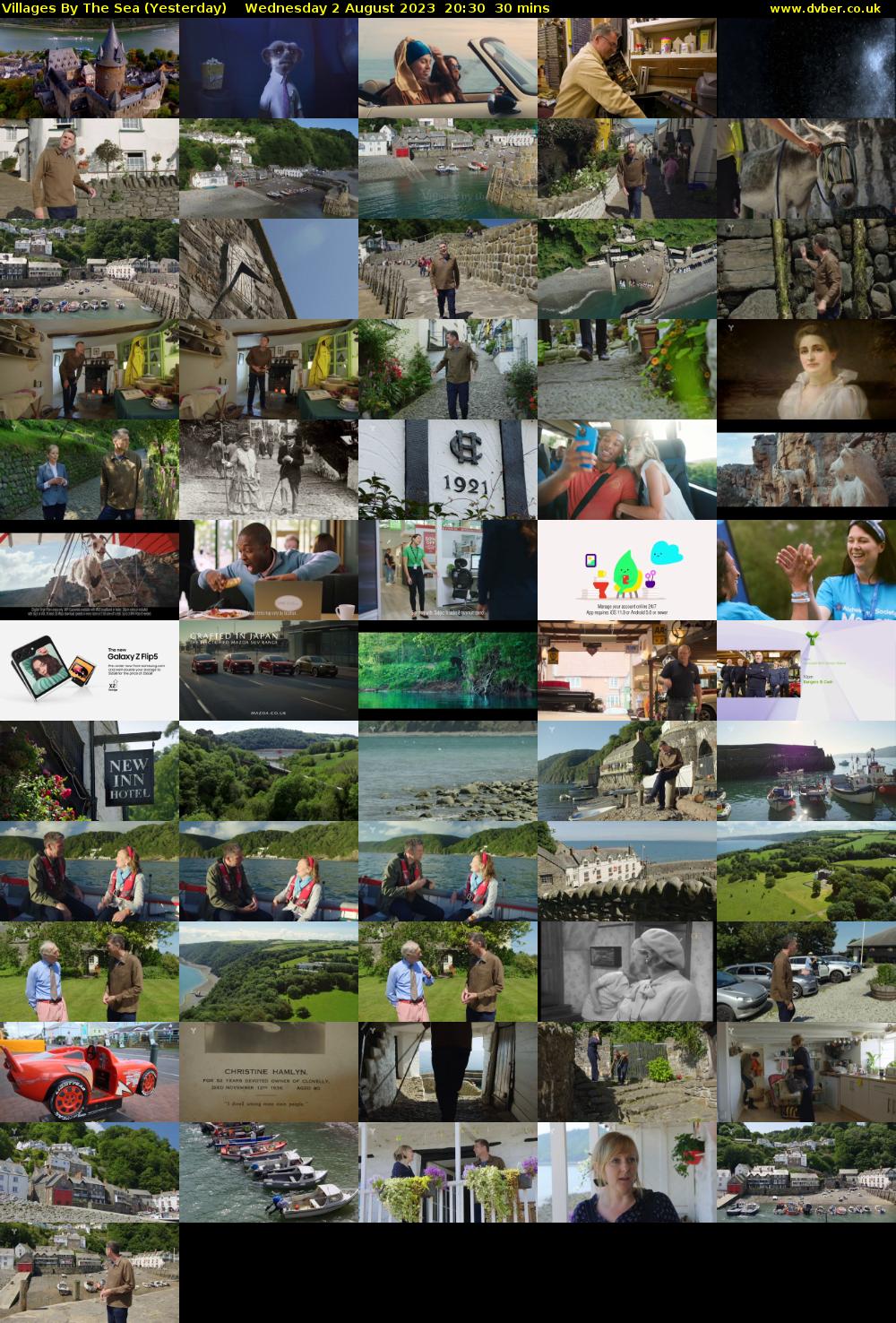 Villages By The Sea (Yesterday) Wednesday 2 August 2023 20:30 - 21:00