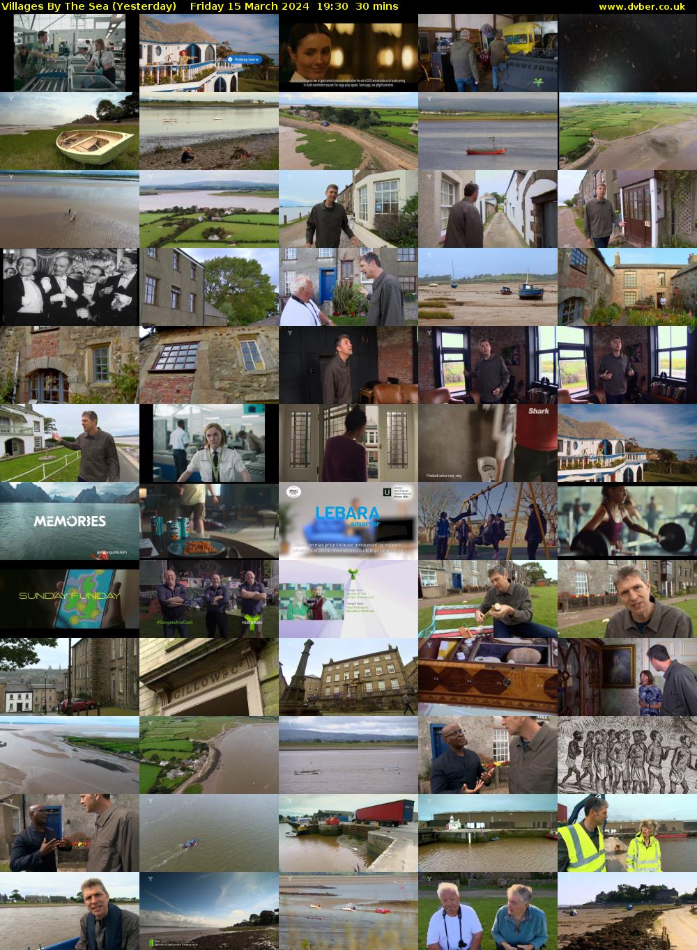 Villages By The Sea (Yesterday) Friday 15 March 2024 19:30 - 20:00