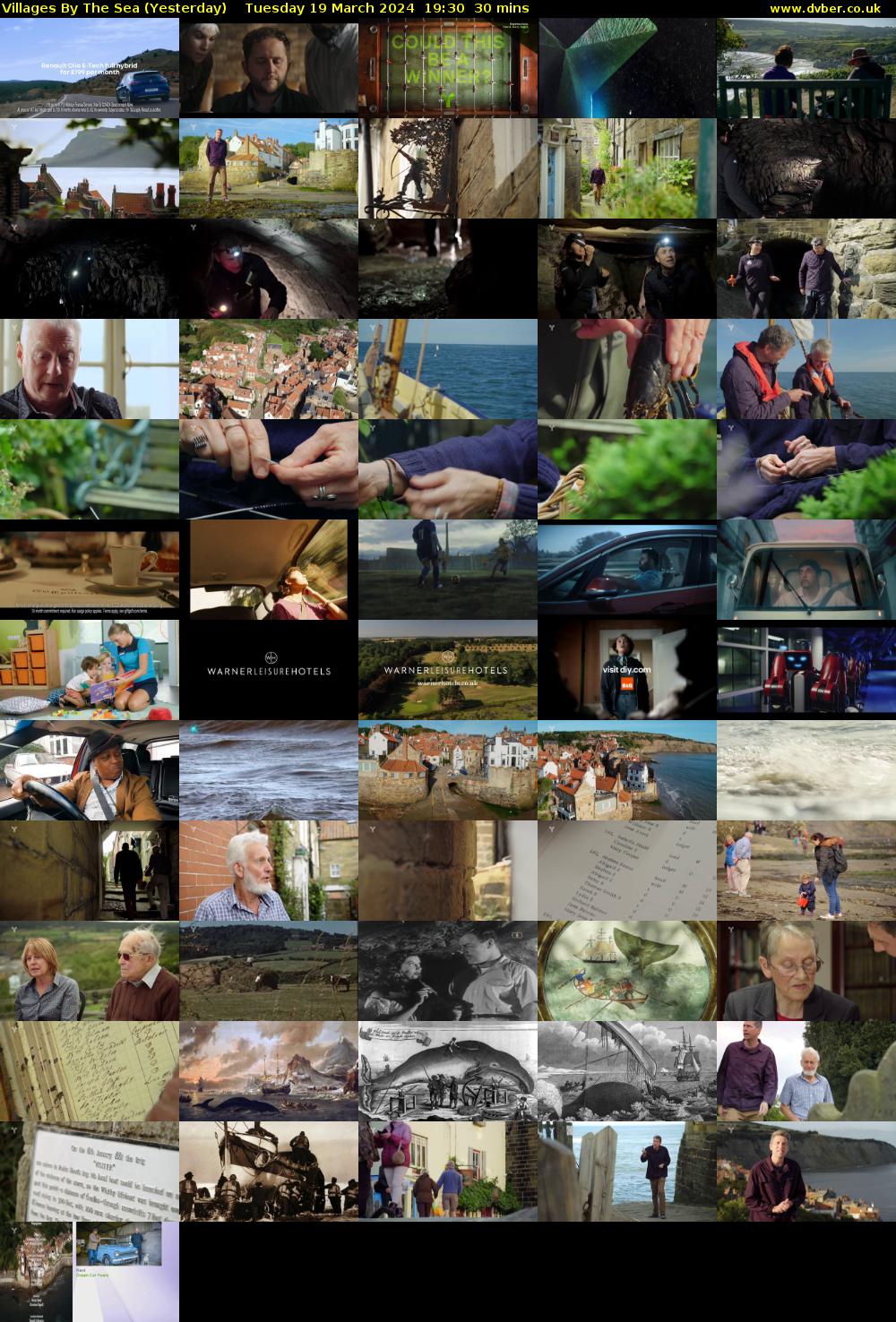 Villages By The Sea (Yesterday) Tuesday 19 March 2024 19:30 - 20:00