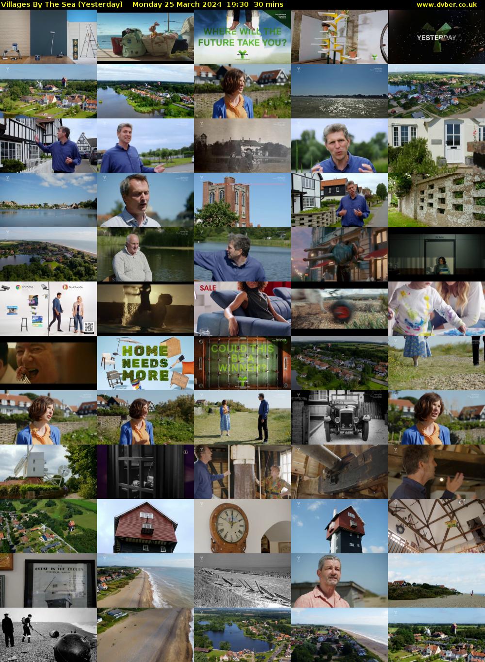 Villages By The Sea (Yesterday) Monday 25 March 2024 19:30 - 20:00