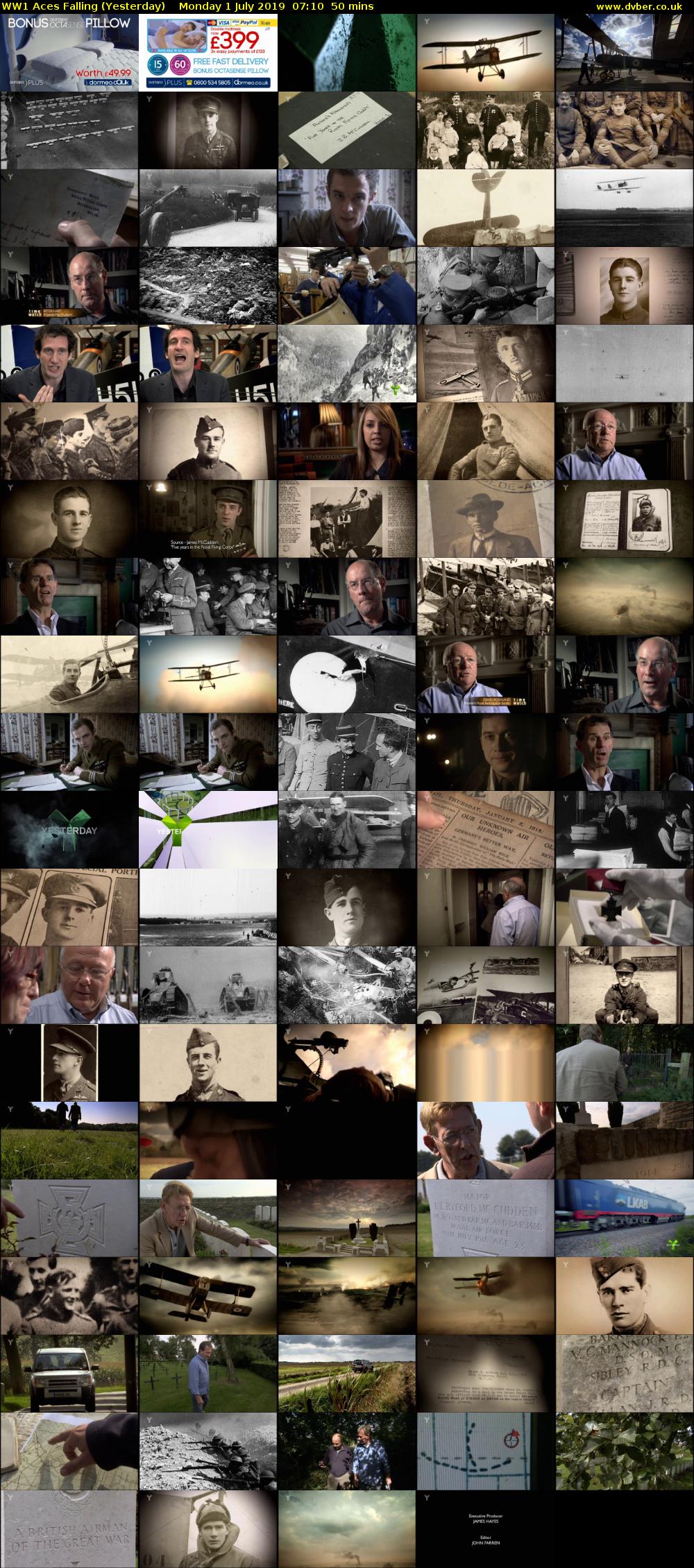 WW1 Aces Falling (Yesterday) Monday 1 July 2019 07:10 - 08:00