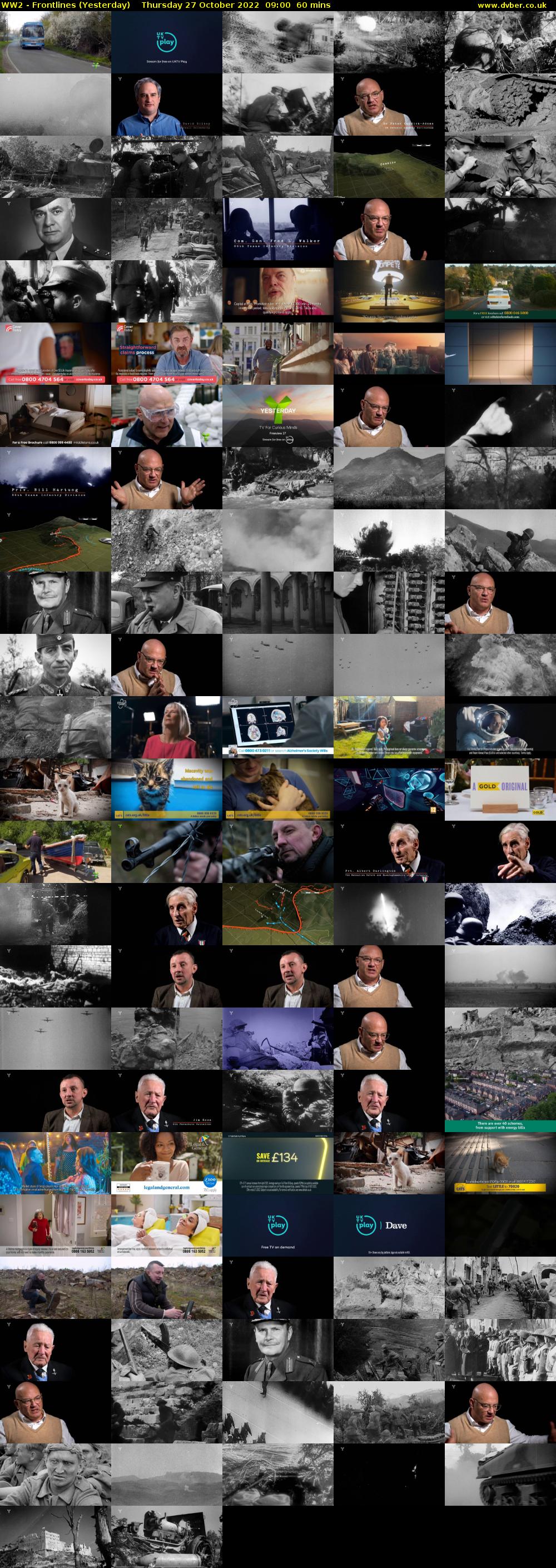 WW2 - Frontlines (Yesterday) Thursday 27 October 2022 09:00 - 10:00