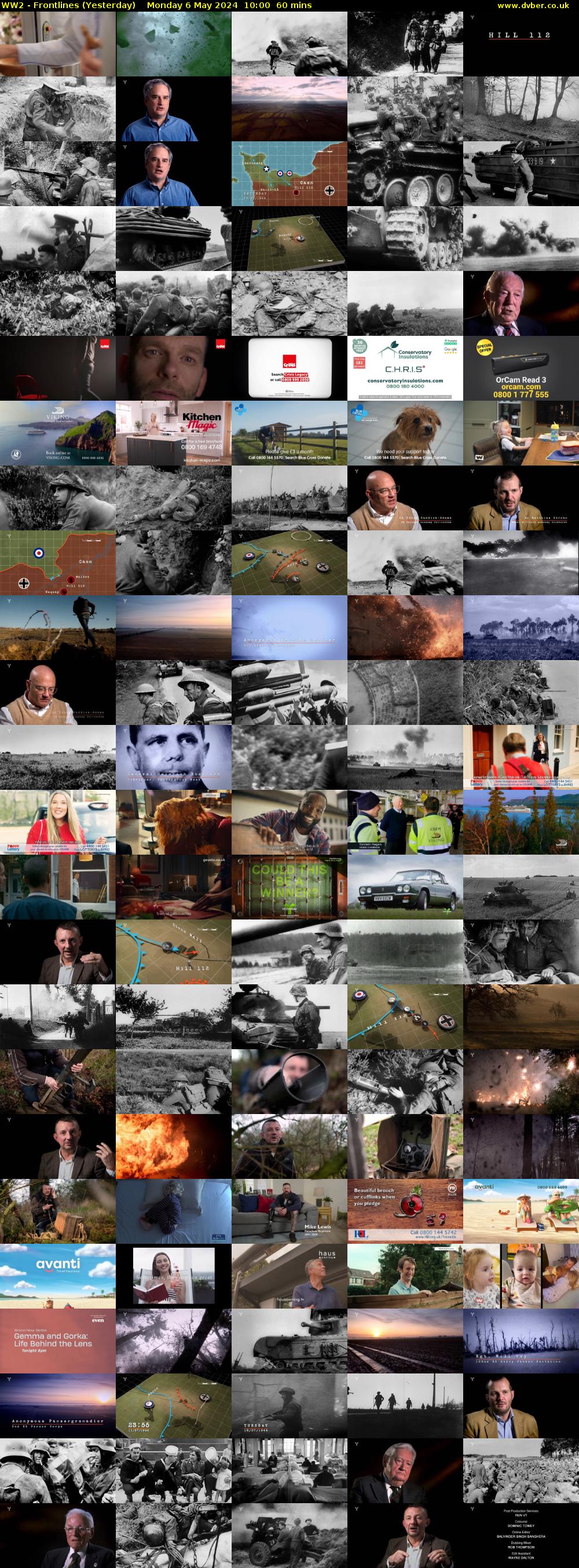 WW2 - Frontlines (Yesterday) Monday 6 May 2024 10:00 - 11:00