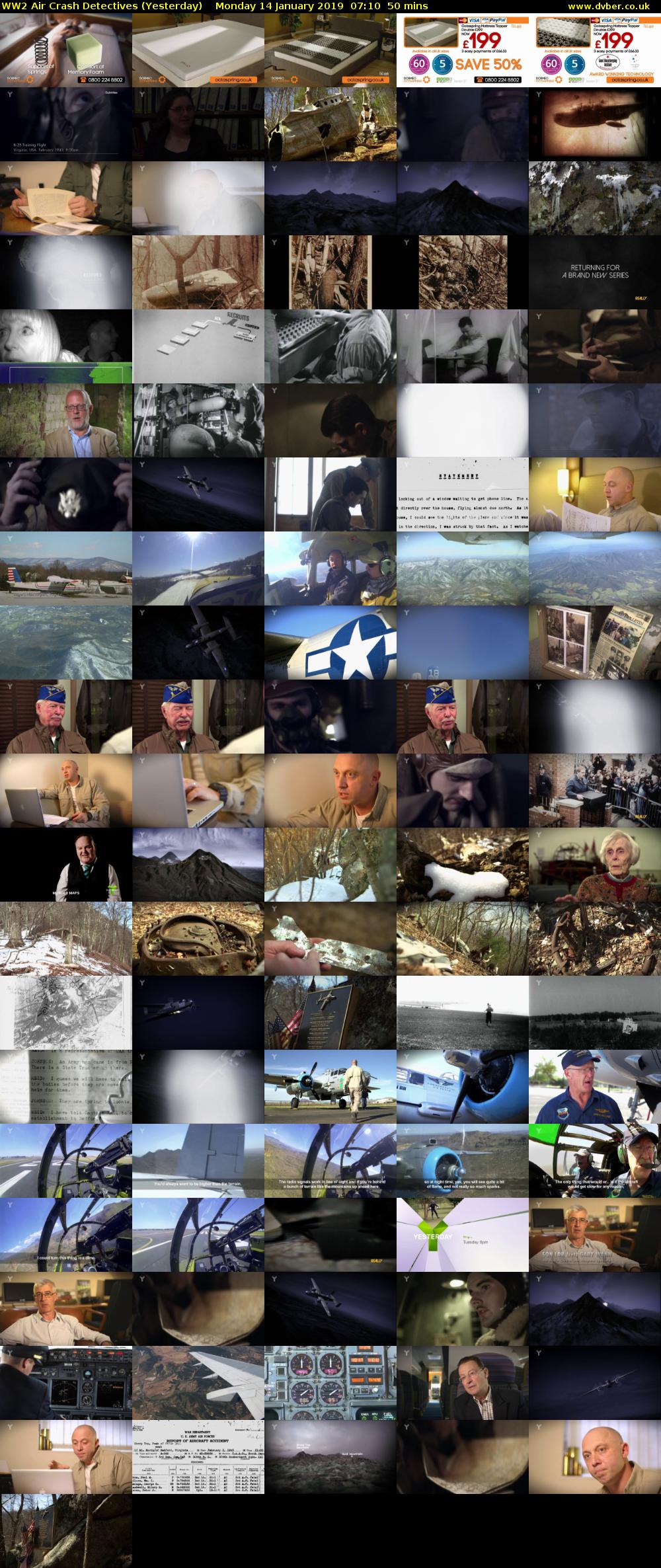 WW2 Air Crash Detectives (Yesterday) Monday 14 January 2019 07:10 - 08:00