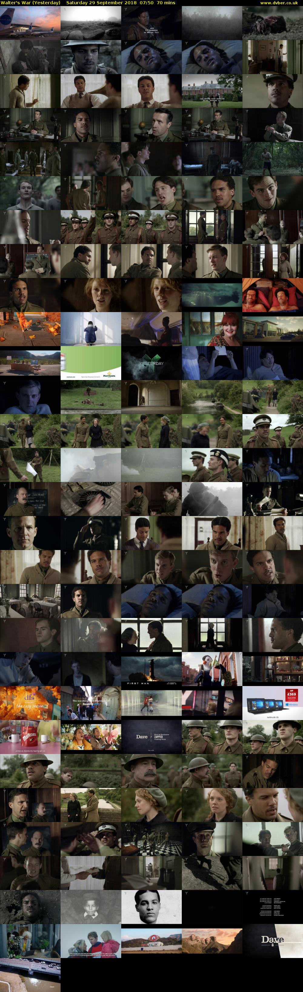 Walter's War (Yesterday) Saturday 29 September 2018 07:50 - 09:00