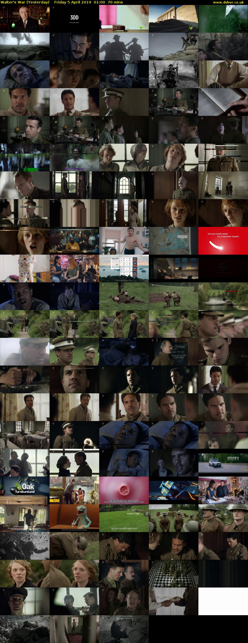 Walter's War (Yesterday) Friday 5 April 2019 01:00 - 02:10