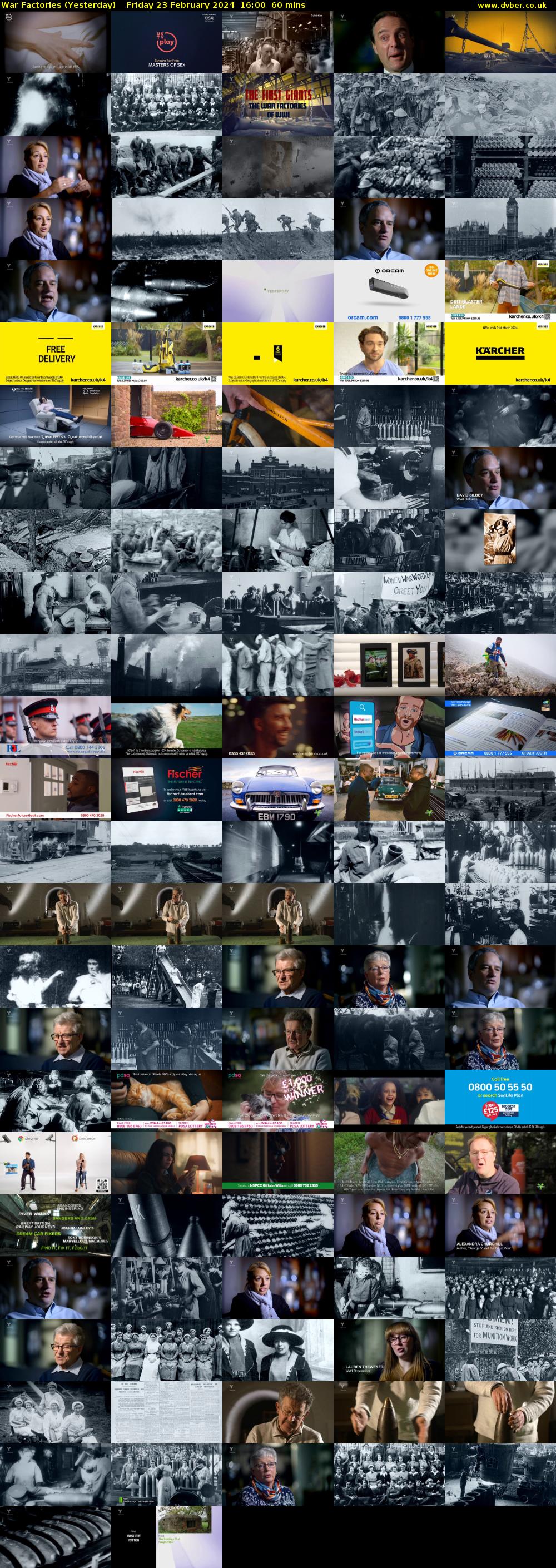 War Factories (Yesterday) Friday 23 February 2024 16:00 - 17:00