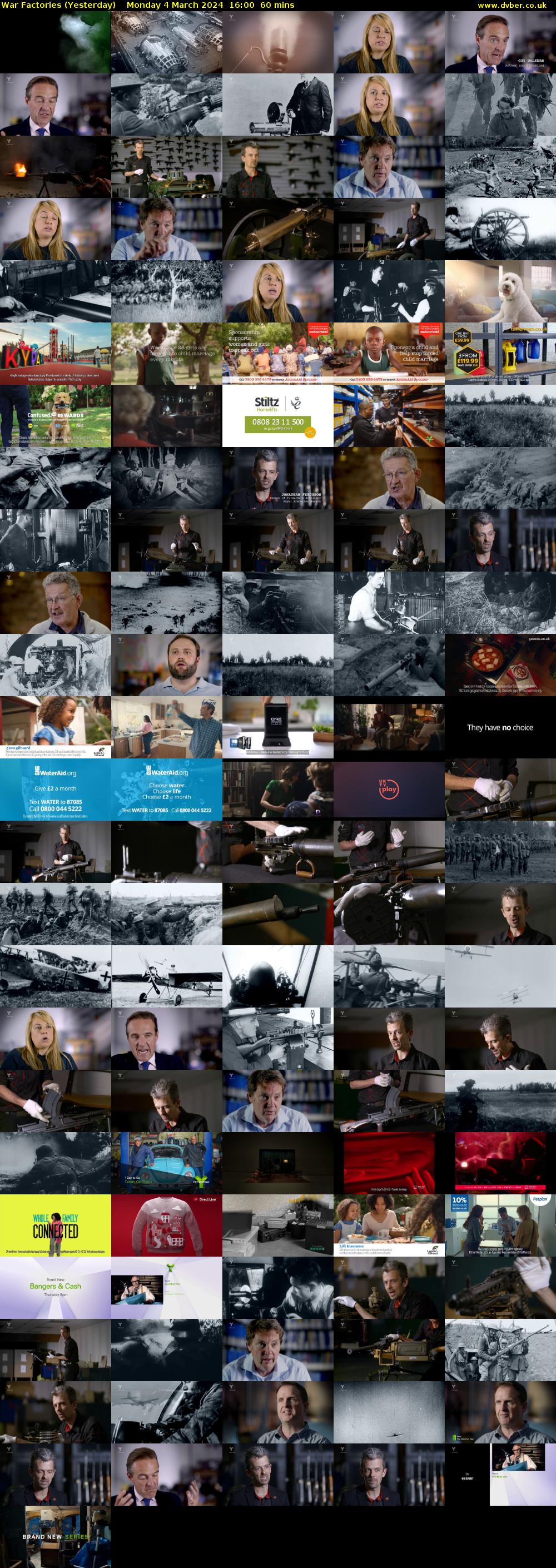 War Factories (Yesterday) Monday 4 March 2024 16:00 - 17:00